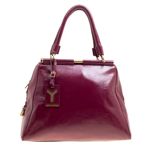 yves saint laurent burgundy bordeaux tasche